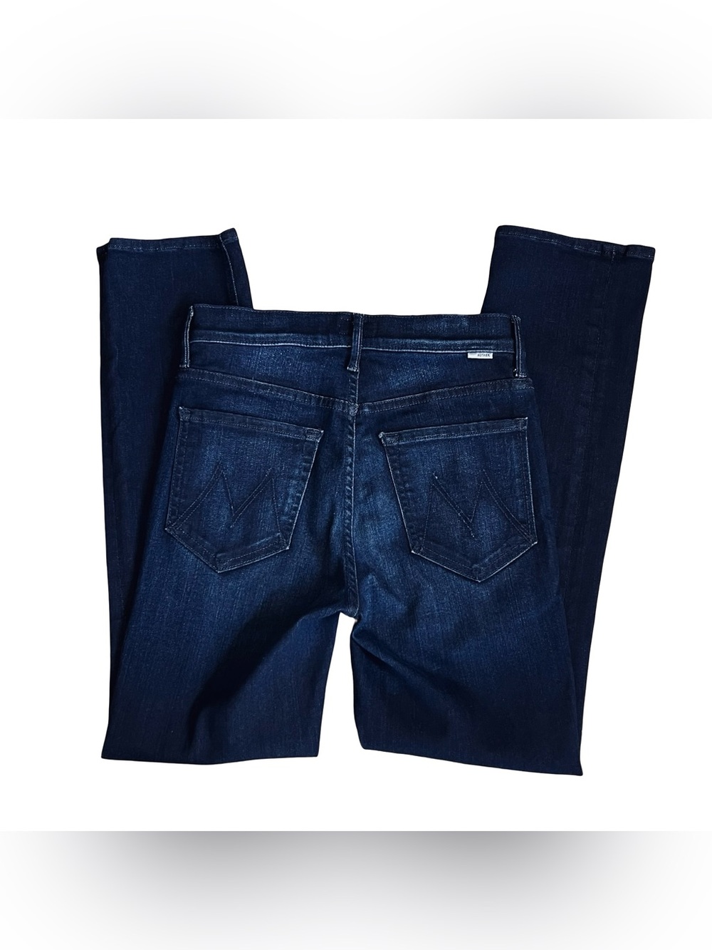 Mother Women’s Sz 26 Mid Rise Jeans Dazzler Ankle Dark Wash Stretch Denim - Picture 12 of 16
